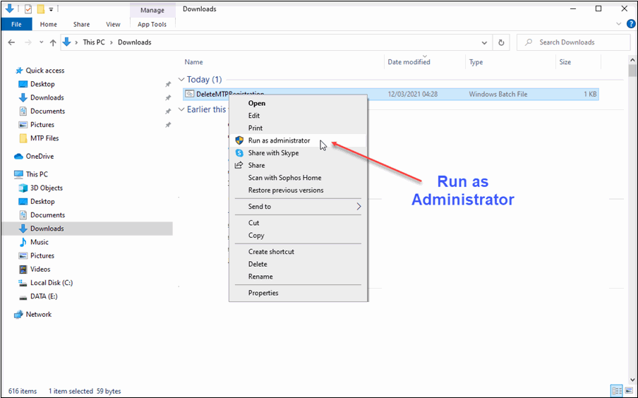 uninstalling image four